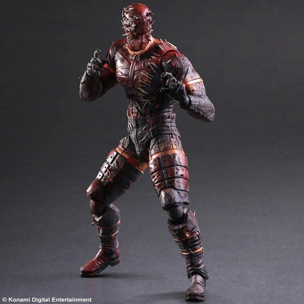 Mgs V Phantom Pain Play Arts Kai Man On Fire Action Figure