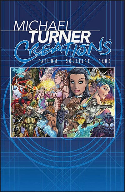 Michael Turner Creations Hardcover Lenticular Slipcase Exclusive