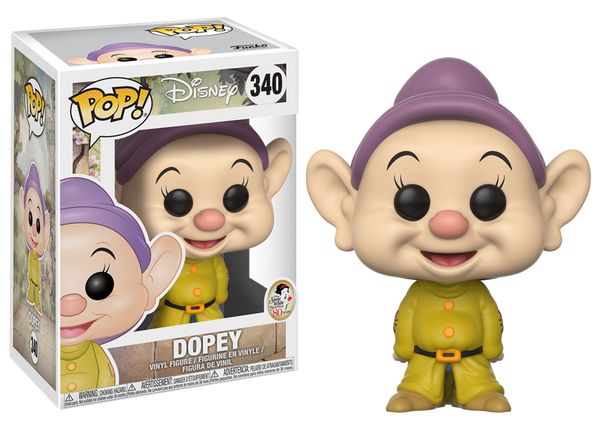 Pop Disney Snow White Dopey Vinyl Figure