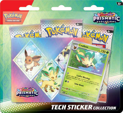 Pokemon - Scarlet & Violet - Prismatic Evolutions - Tech Sticker Collections (PRE-ORDER)