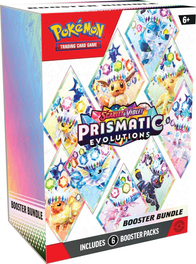 Pokemon - Scarlet & Violet - Prismatic Evolutions - Booster Bundle (PRE-ORDER)