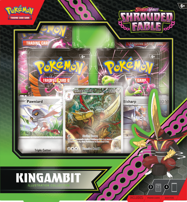 POKEMON SHROUDED FABLE KINGAMBIT ILLUSTRATION COLLECTION