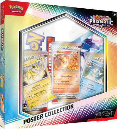 Pokemon - Scarlet & Violet - Prismatic Evolutions - Poster Collection (PRE-ORDER)