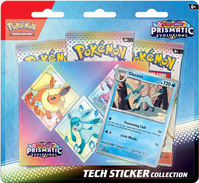 Pokemon - Scarlet & Violet - Prismatic Evolutions - Tech Sticker Collections (PRE-ORDER)