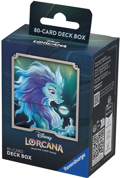 Disney Lorcana - The First Chapter: Deck Box (80ct): Captain Hook