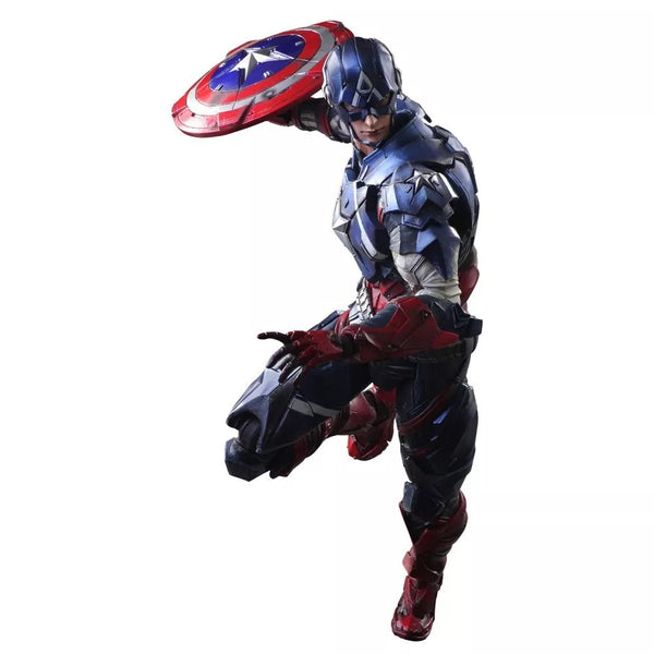 Figurine d'action Kai Captain America Variant Play Arts de l'univers Marvel