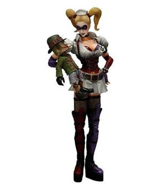 Batman Arkham Asylum Play Arts Kai Harley Quinn Figurine