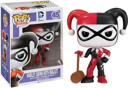 DC Comics Harley Quinn with Mallet Pop!