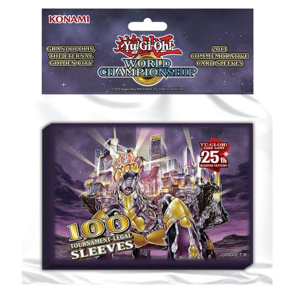 Yu-Gi-Oh World Championship Grandopolis Eternal Golden City Card Sleeves