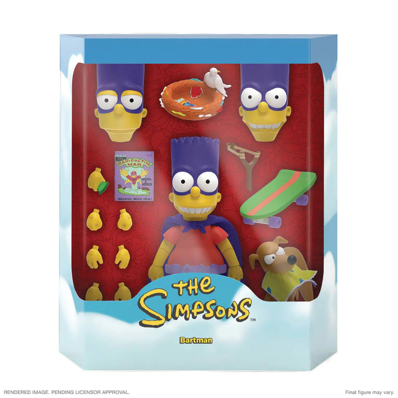 Simpsons Ultimates W2 Bartman Action Figure