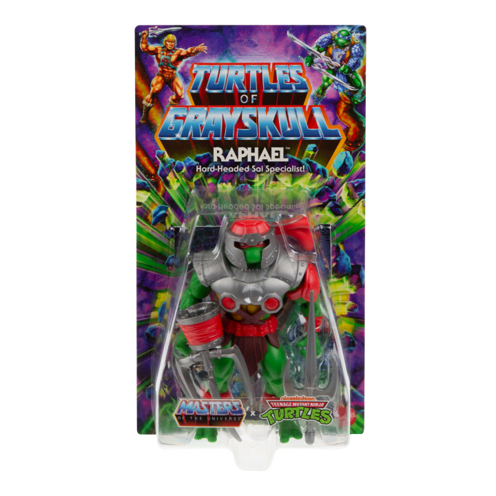 Masters Of The Universe Origins Turtles Of Grayskull Raphael Action Figure