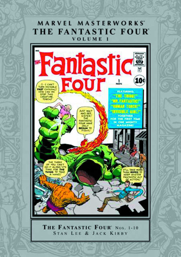 Marvel Masterworks Los Cuatro Fantásticos Tapa Dura Volumen 01 Nueva Impresión