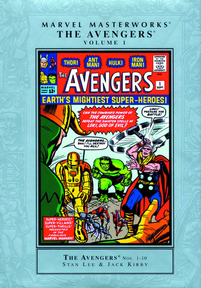 Marvel Masterworks Avengers Tapa Dura Volumen 01 Nueva Impresión