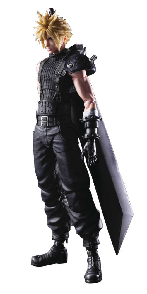 Figurine d'action Final Fantasy Viir Play Arts Kai Cloud Strife V2