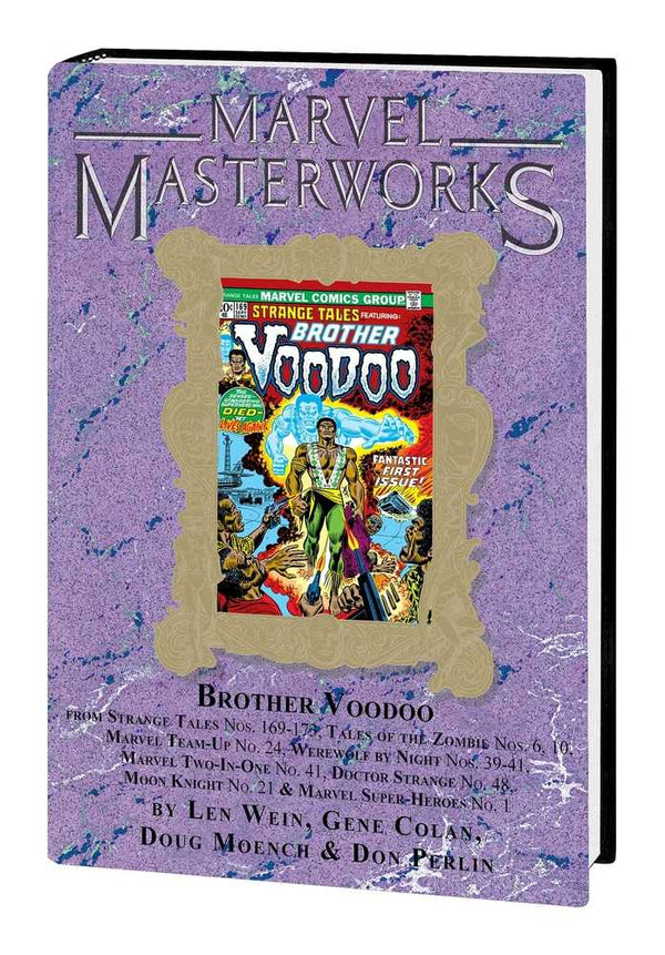 Marvel Masterworks Brother Voodoo Tapa dura Volumen 01 Edición variante de mercado directo 305