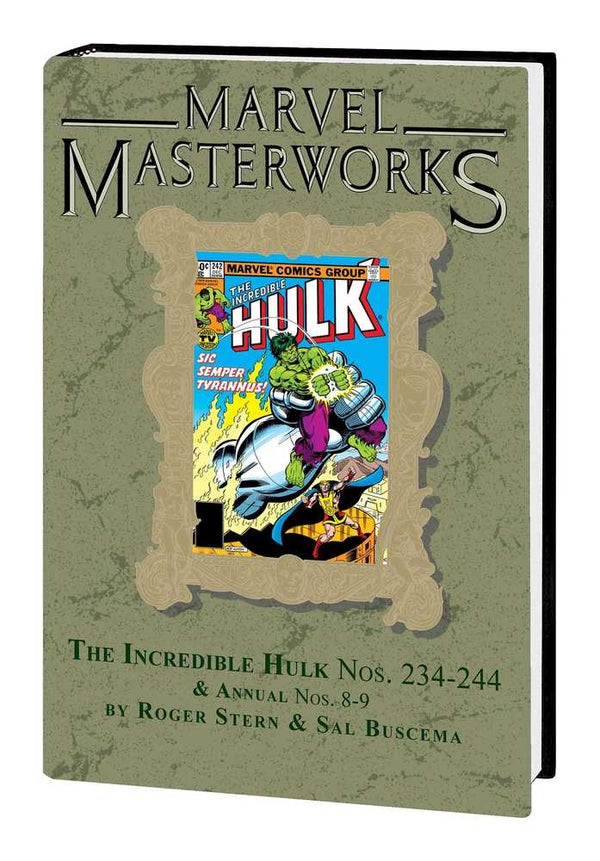 Marvel Masterworks Incredible Hulk Relié Volume 15 Direct Market Variant Edition 306