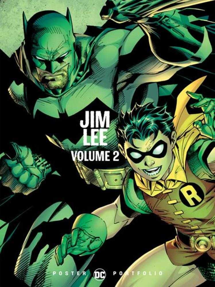 Portafolio de carteles de DC Jim Lee TPB Volumen 2