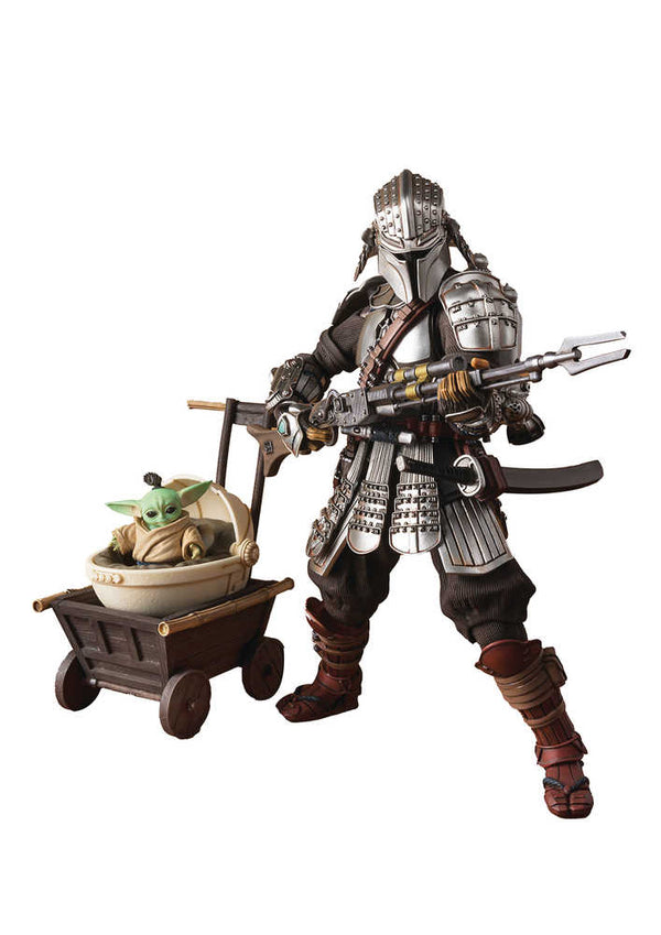 Figura de acción real de la película Ronin Mandalorian y Grogu Meisho