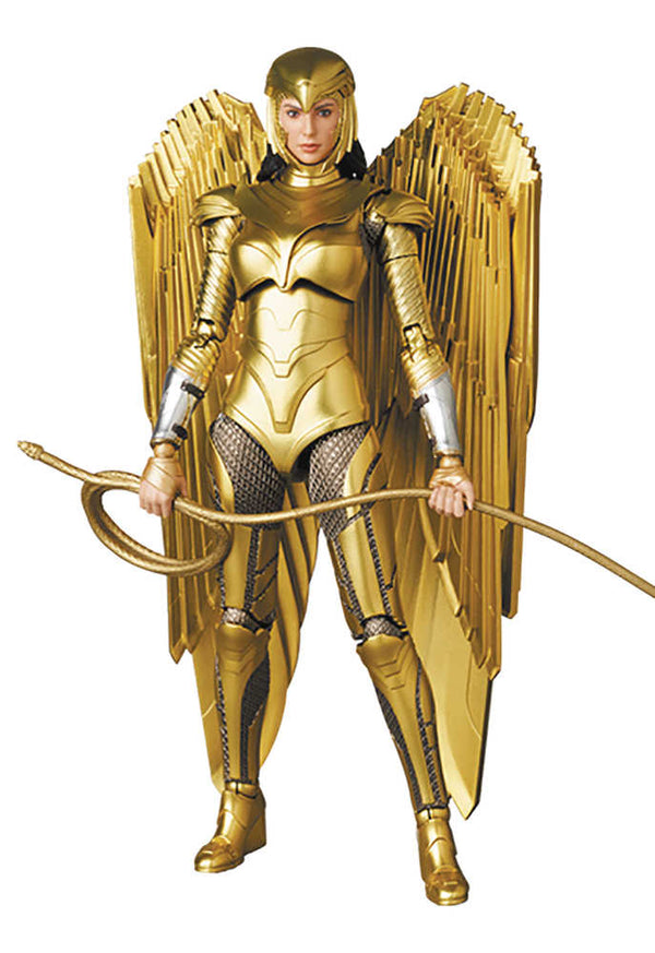 Figura de acción Mafex de armadura dorada de Wonder Woman