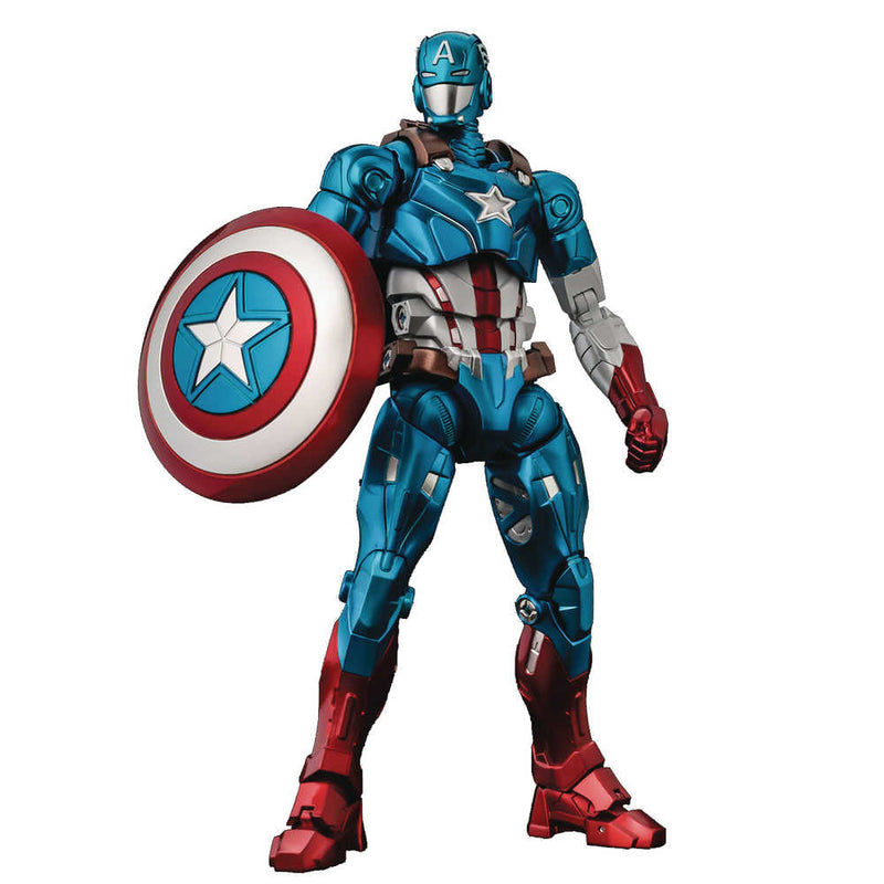 Figura de acción de armadura de combate Sentinel del Capitán América de Marvel