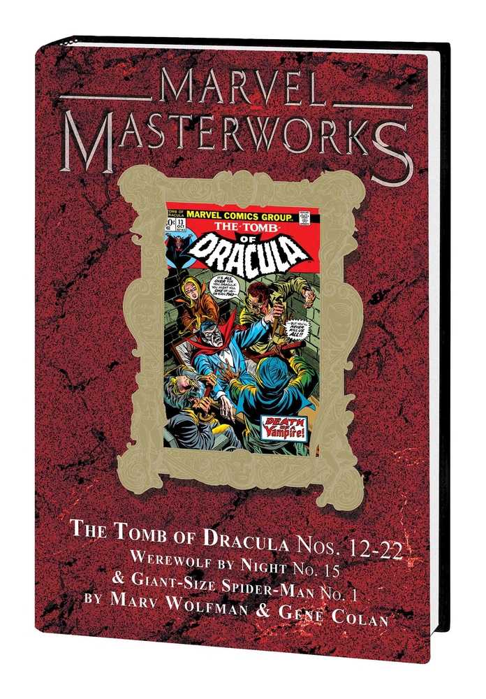 Marvel Masterworks Tomb Dracula Tapa dura Volumen 02 Edición variante de mercado directo 332