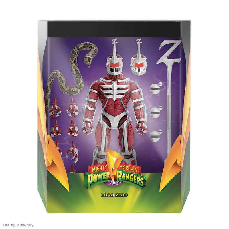 Figura de acción de Lord Zedd de Power Rangers Ultimates W3