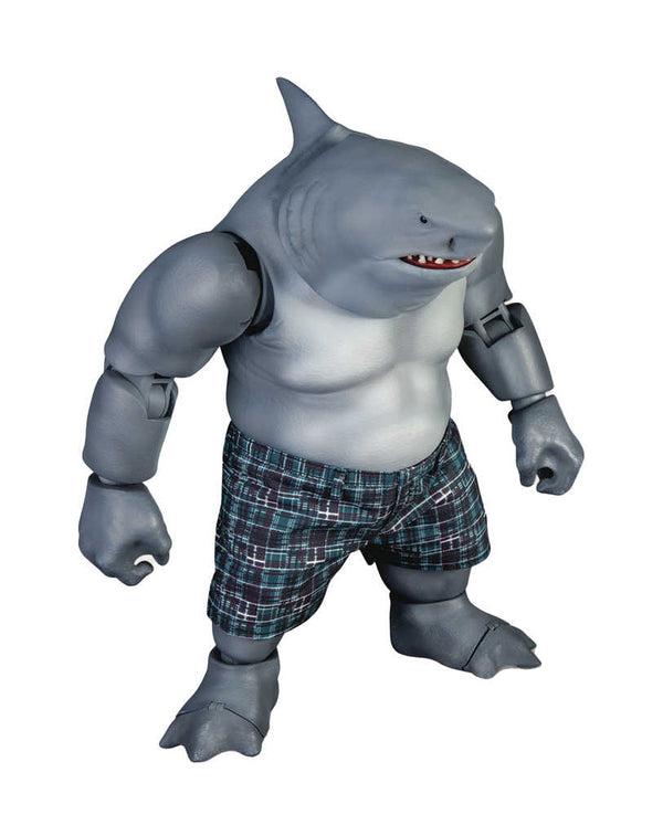 Suicide Squad 2021 Dah-035 Figura de acción dinámica de 8 acciones King Shark