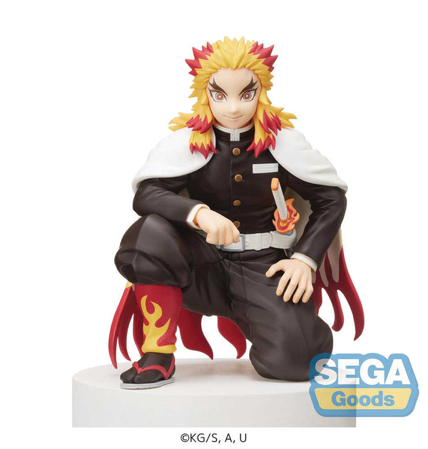 Demon Slayer Kyojuro Rengoku Hashira Meeting Figurine perchée (C