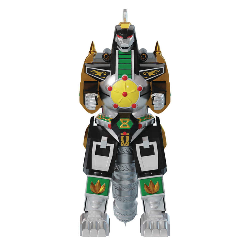 Figurine de réaction polychrome Power Rangers Super Cyborg Dragonzord (