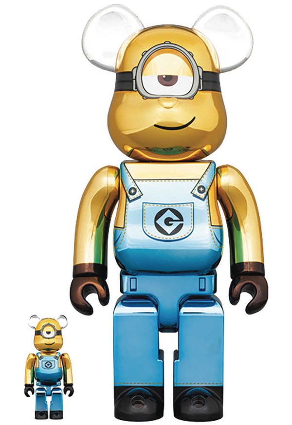 Minions Stuart Chrome 100% &amp; 400% Bea 2pk