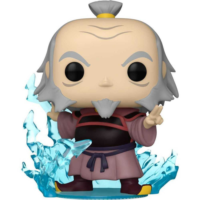 Animación pop Atla Iroh con relámpago