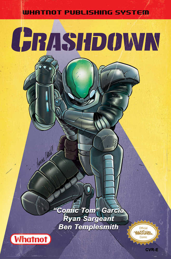 Crashdown #1 (De 4) Portada E Calero Videojuego Homenaje (Maduro)