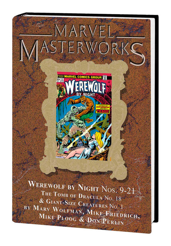 Marvel Masterworks Werewolf By Night Relié Volume 02 Direct Market Variant Edition 351