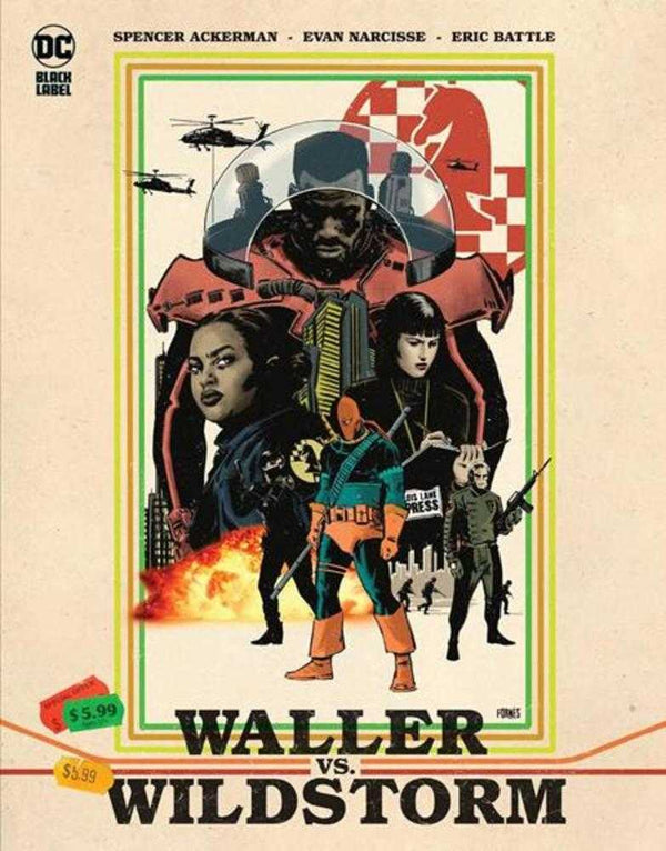 Waller vs Wildstorm Hardcover (Mature)