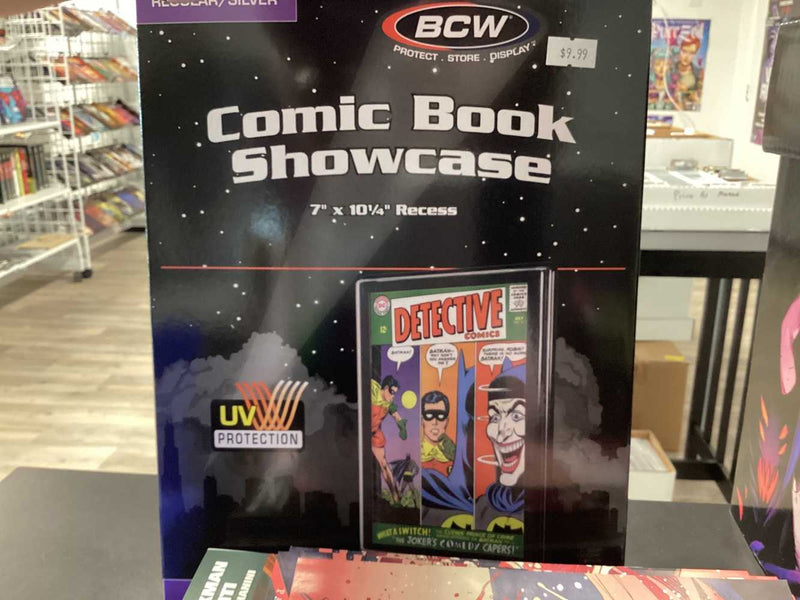 Escaparate De Cómics Plata Uv