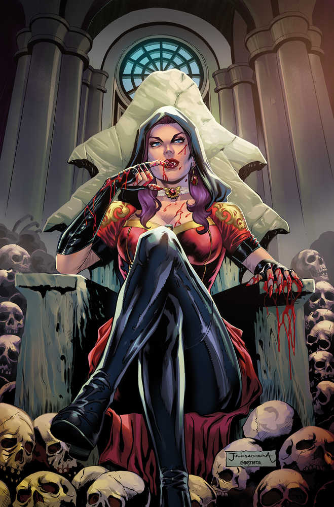 Van Helsing lié par le sang Couverture B Julius Abrera