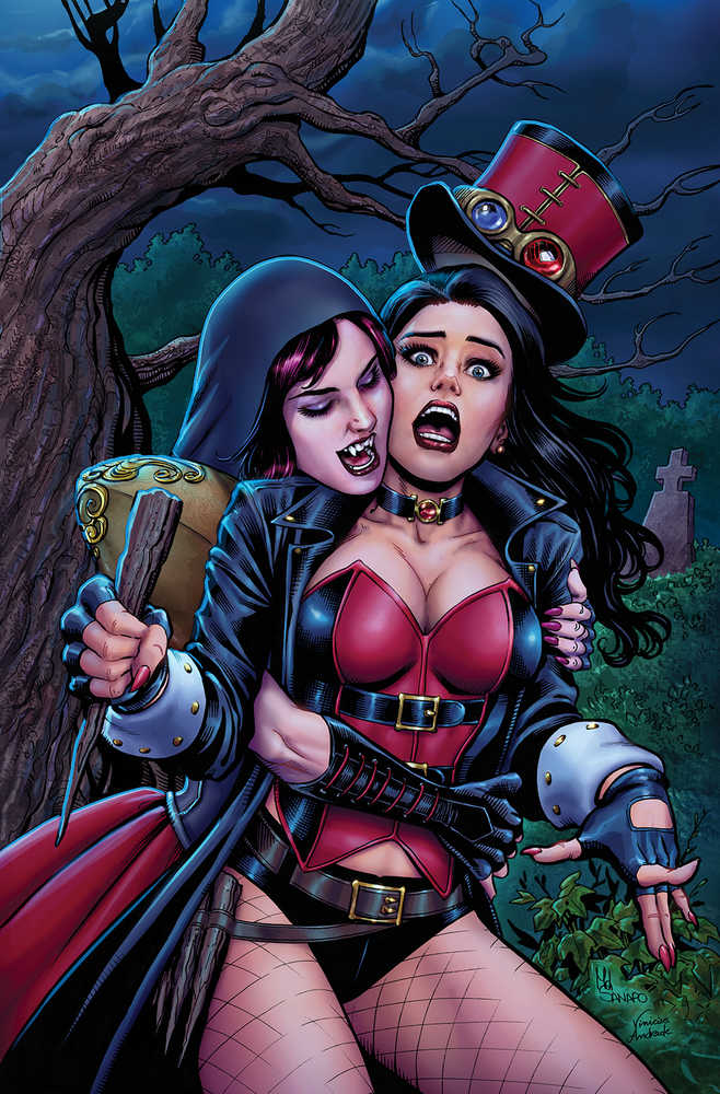 Van Helsing unido por sangre Portada C Maria L Sanapo