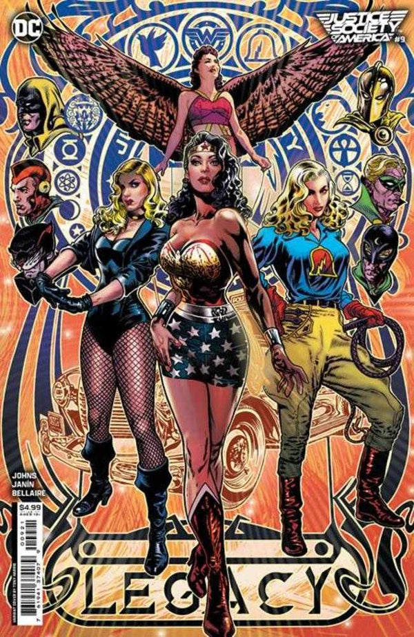 Justice Society Of America #9 (sur 12) Couverture B Variante de papier cartonné Tony Harris