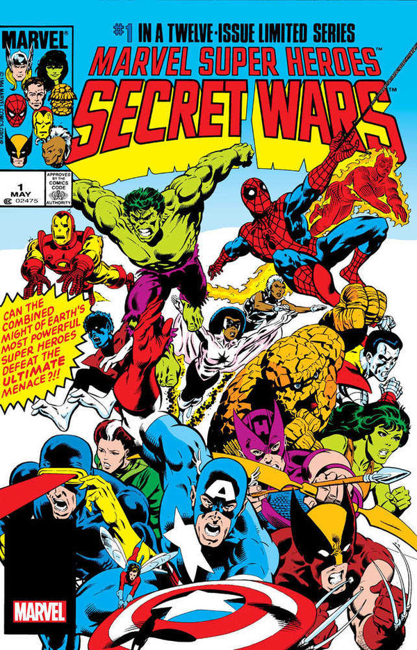 Marvel Super Heroes Secret Wars 1 Facsimile Edition Foil Variant