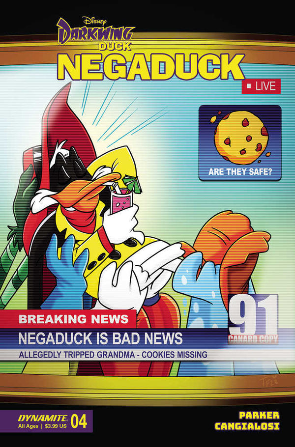 Negaduck #4 Couverture C Forstner