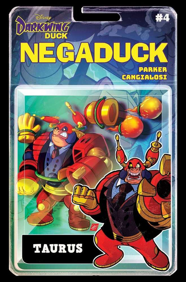 Figura de acción Negaduck #4 Cubierta E