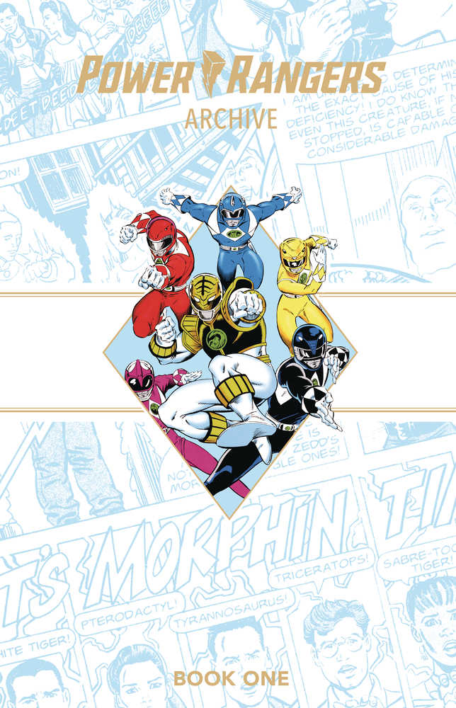 Power Rangers Archive Deluxe Edition Livre relié 01