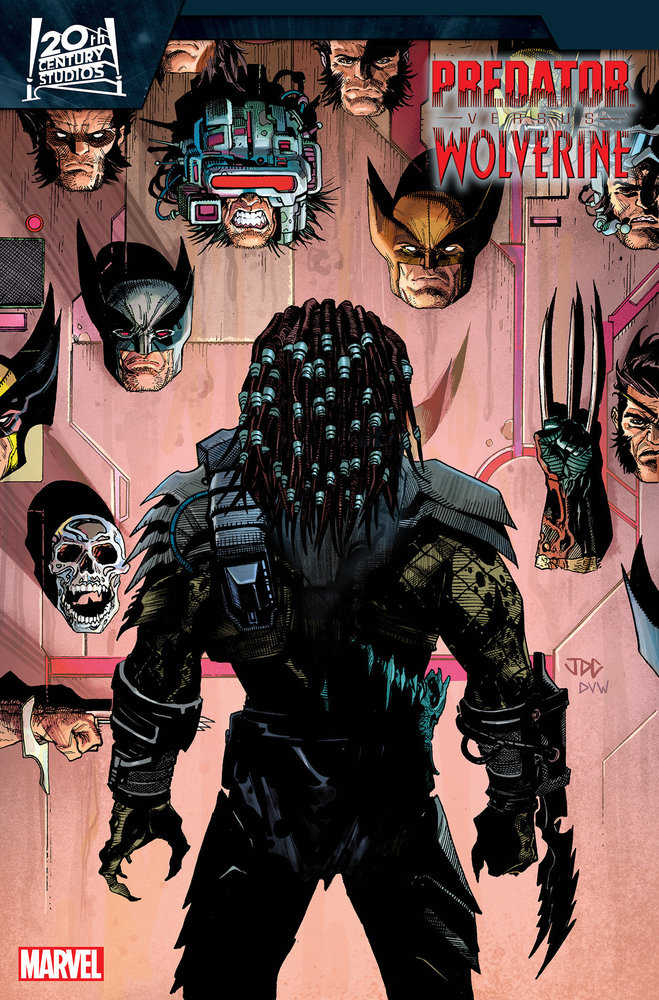 Predator contre Wolverine 4 Variante Joshua Cassara