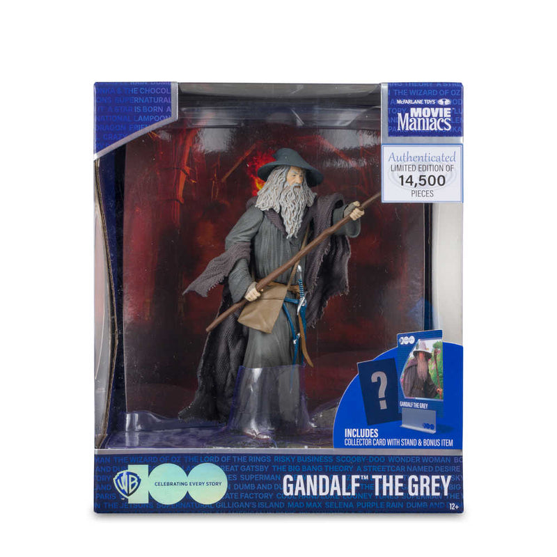 Étui pour figurines d'action Movie Maniacs 7 pouces Wv2 Gandalf Wv2