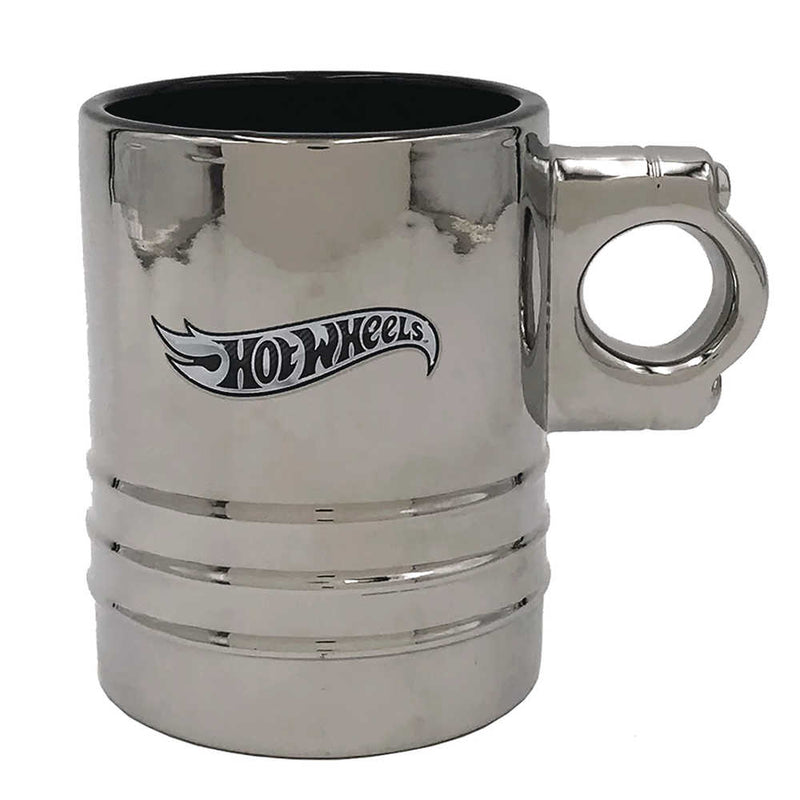 Taza de cerámica Hot Wheels con cabeza de pistón de 16 oz