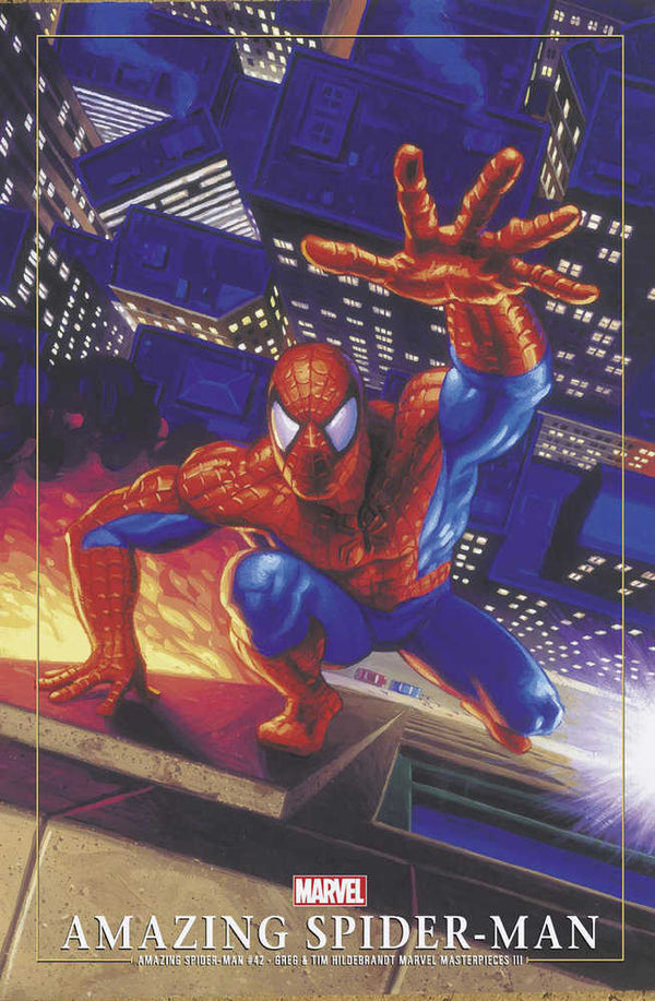 Amazing Spider-Man 42 Greg y Tim Hildebrandt Spider-Man Marvel Masterpieces III Variante [Gw]