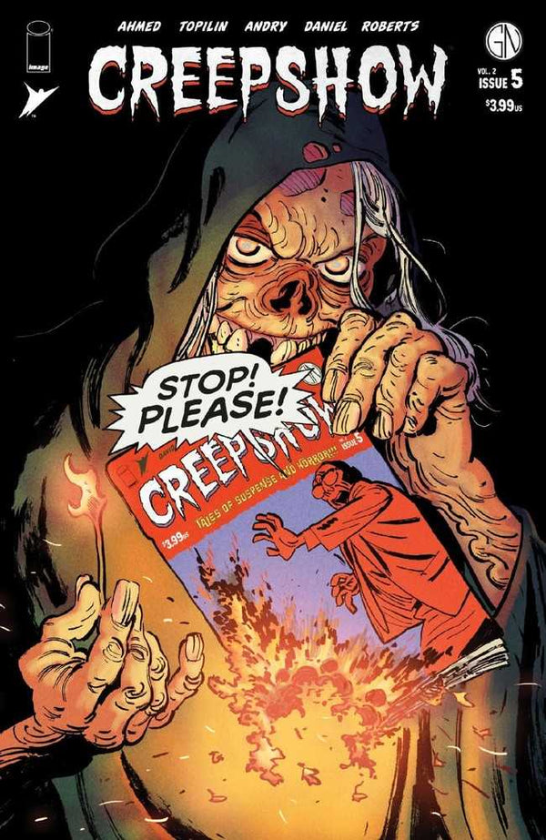 Creepshow Volumen 2 #5 (De 5) Portada B Variante Artyom Topilin (Maduro)