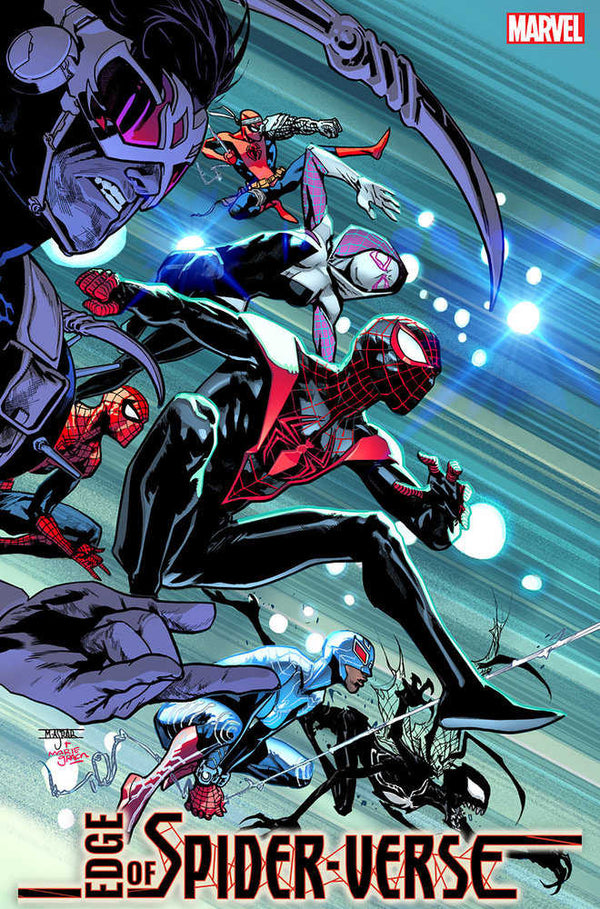 Edge Of Spider-Verse 1 Variante de lámina de Mahmud Asrar