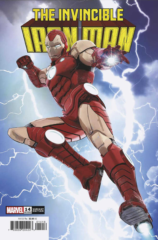 Invencible Iron Man 14 Variante de Mike Mayhew