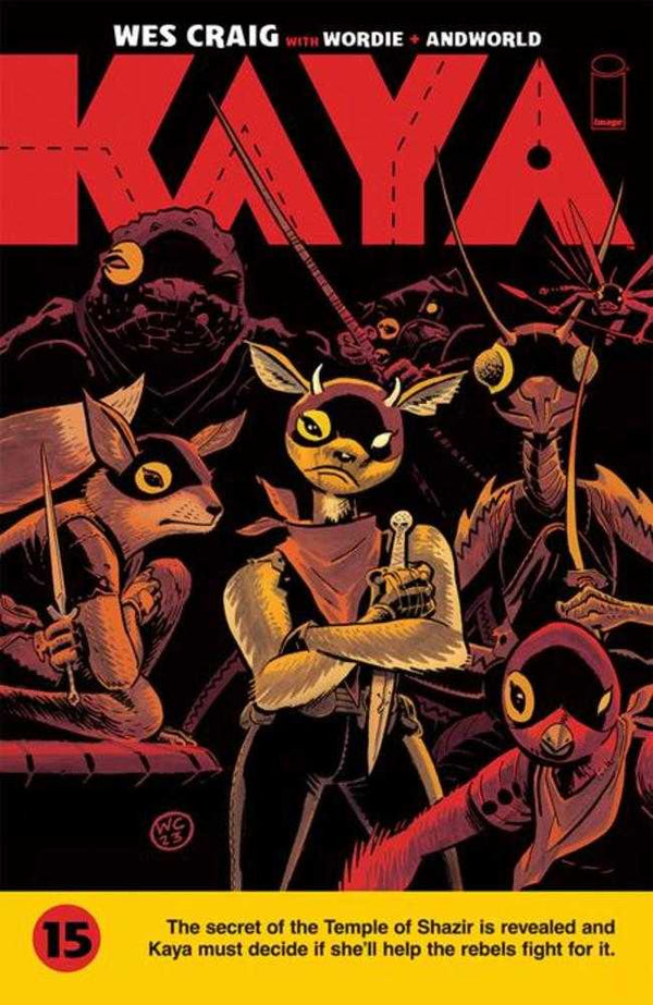 Kaya #15  Cover A Wes Craig